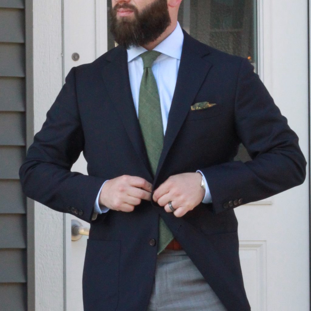 Inspiration the staple navy sport coat