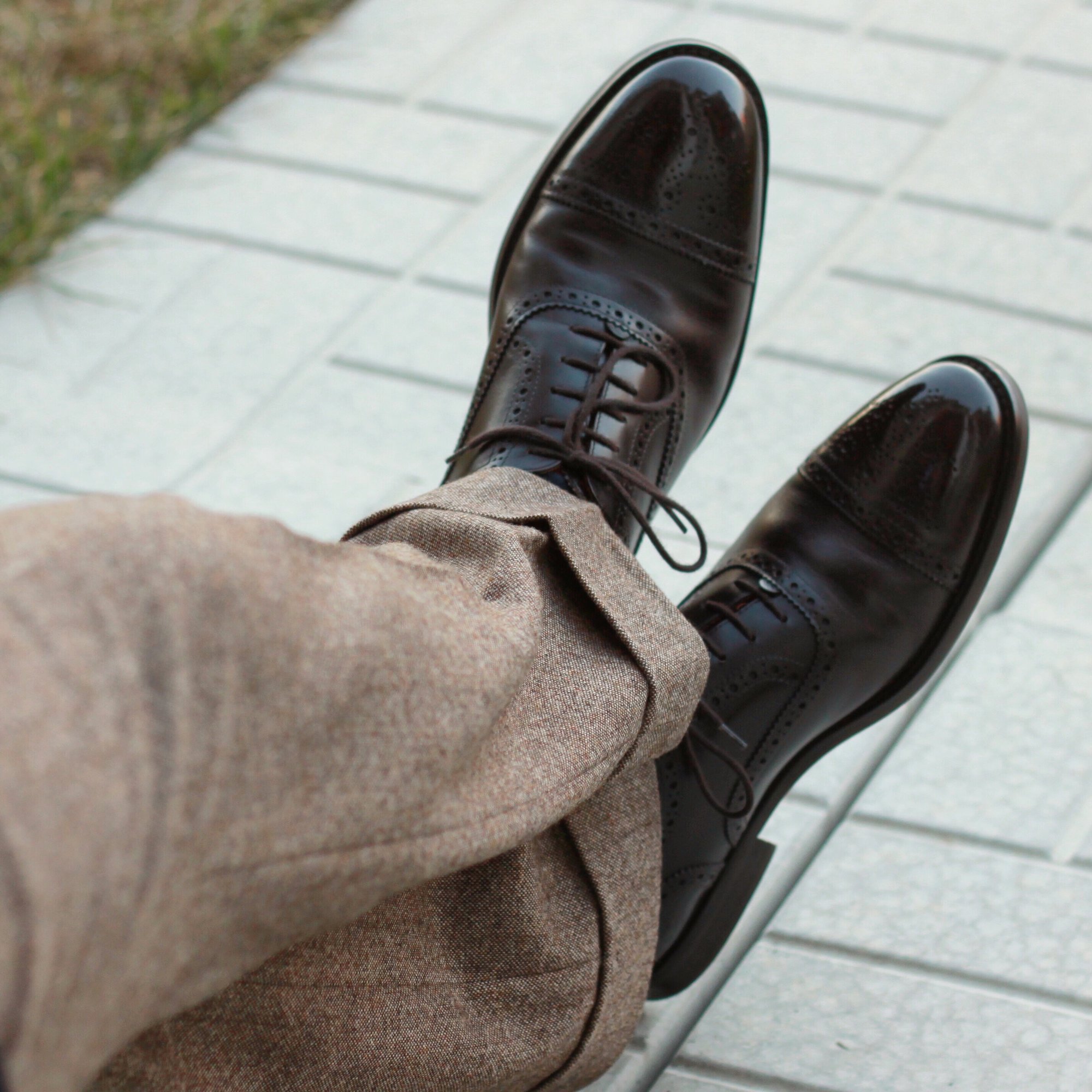 The Redford Split-Toe Penny Loafer - Havana Brown – Paul Evans