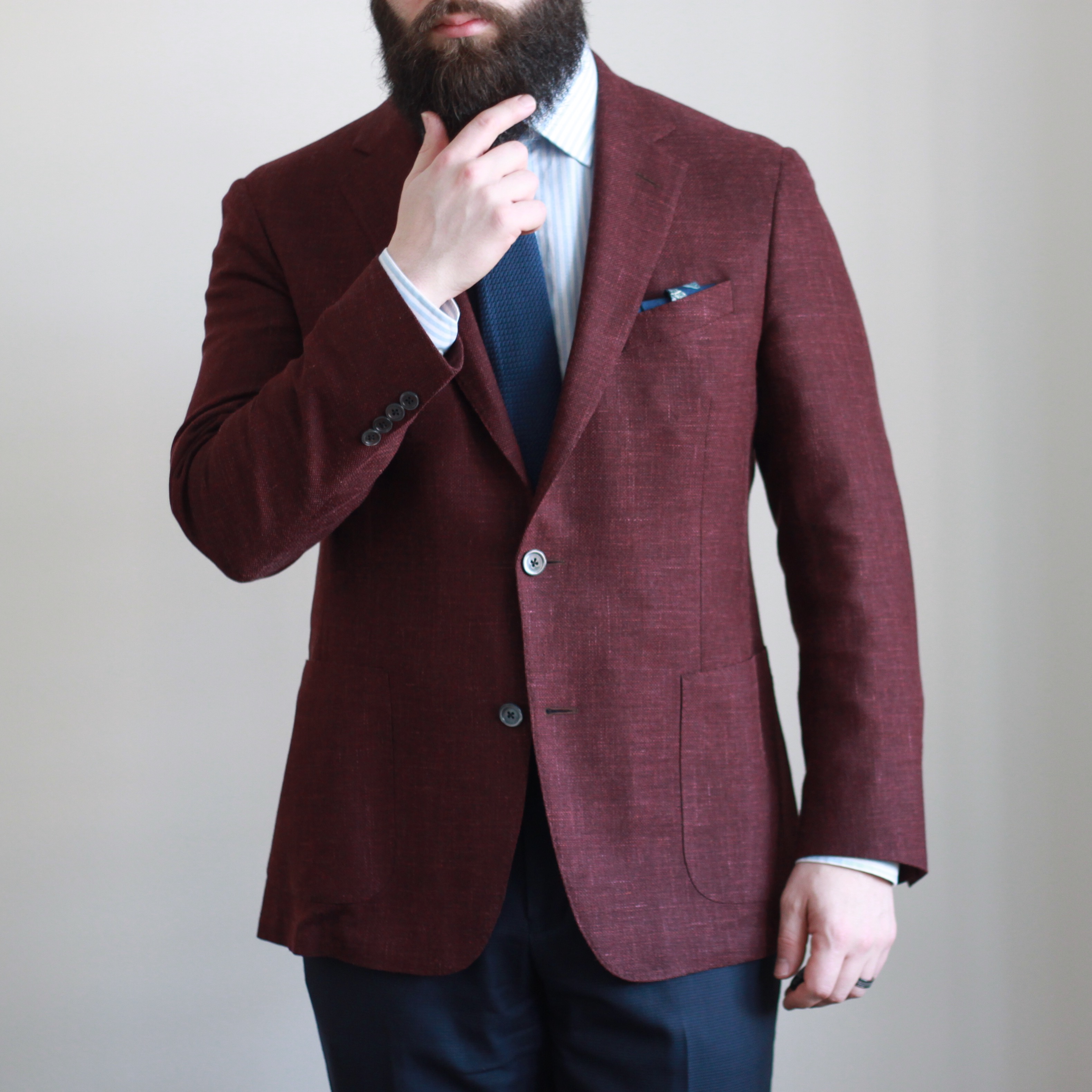 bold jacket, burgundy jacket, sport coat, photography, instagram pose