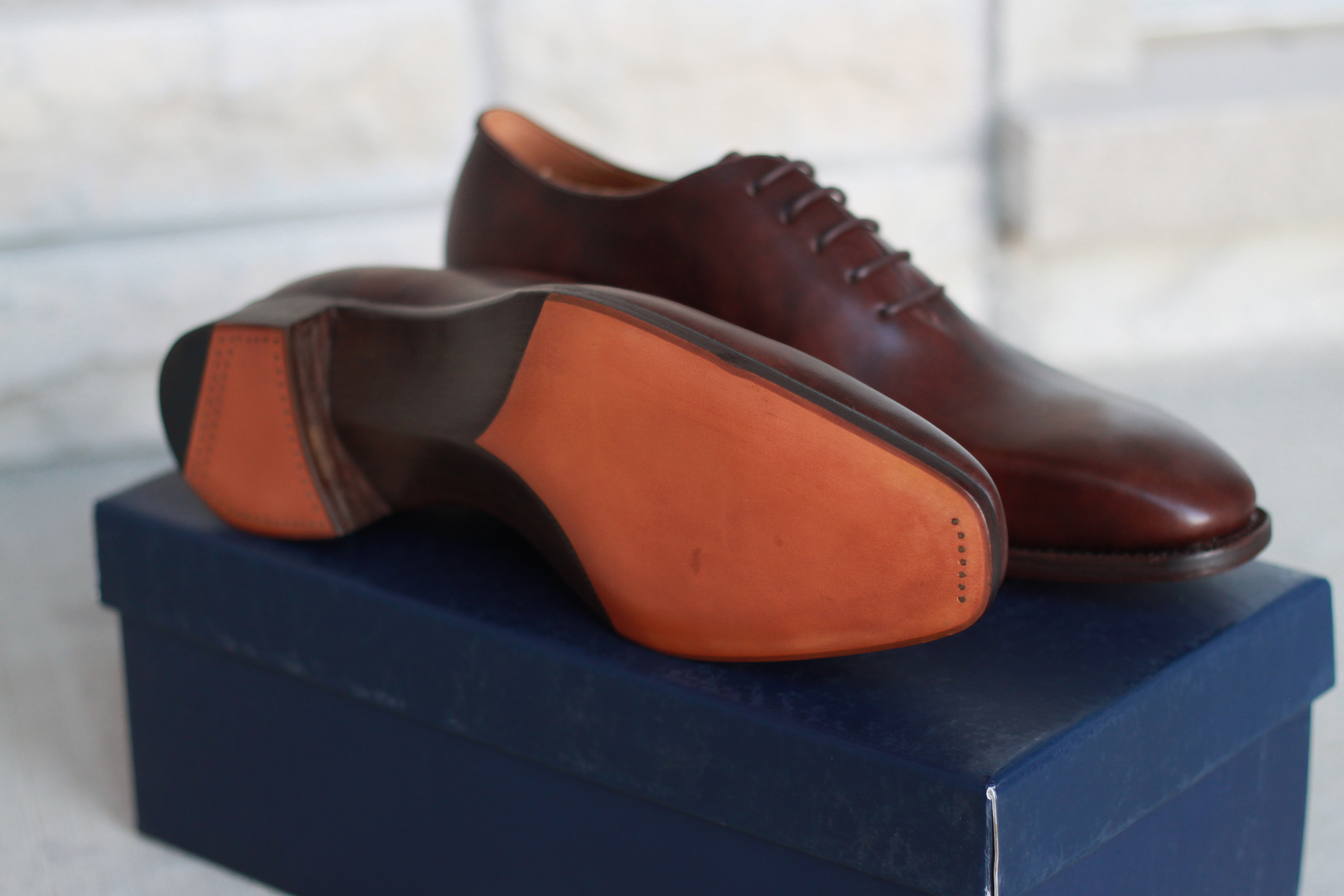 kent wang, wholecut, dress shoe, museum calf, goodyear welted, fiddleback waist, handgrade, kent wang wholecut