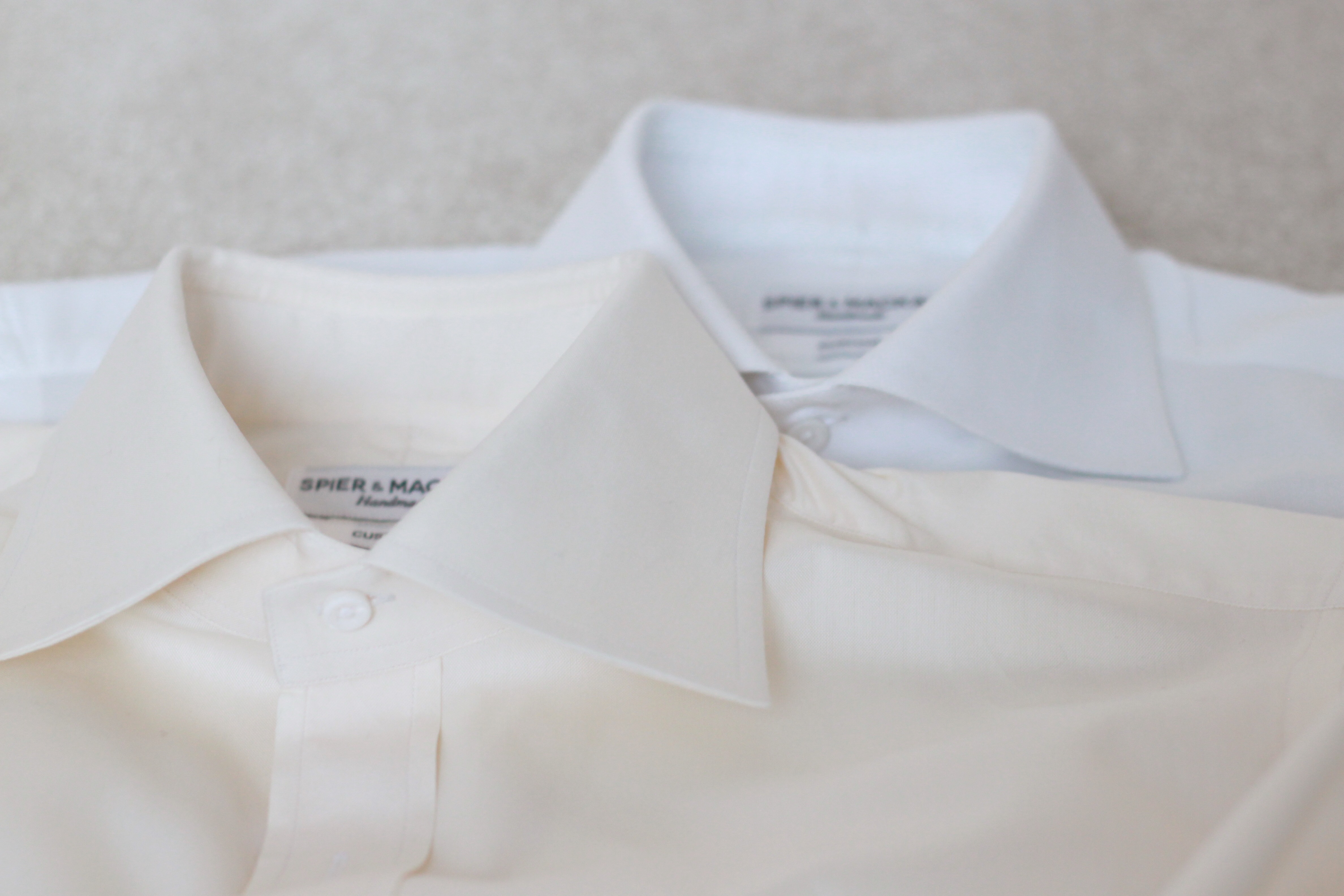 ivory white dress shirt