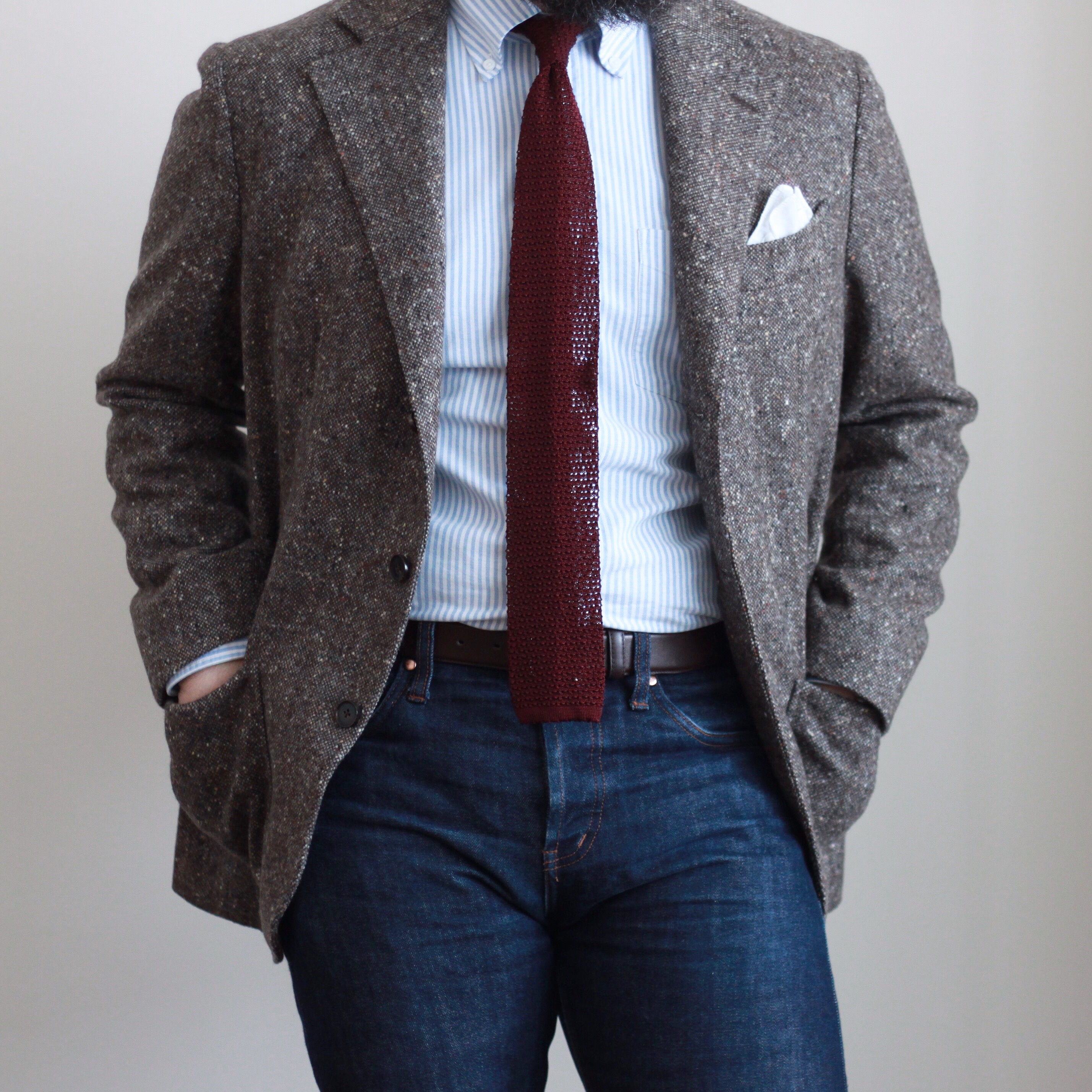 Insights: How To Wear Jeans With A Sport Coat And Tie After The Suit ...