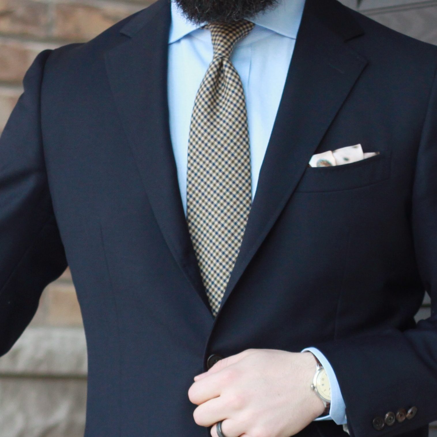 guncheck, tie, marshall anthony ny, styleforum, 