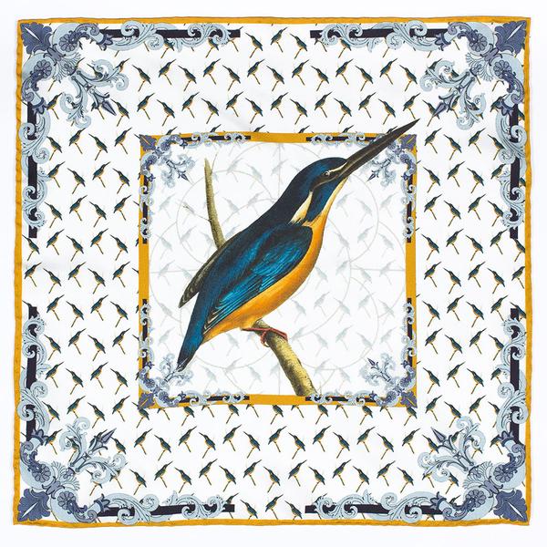 Rampley & Co, pocket square, spring/summer, kingfisher, want list