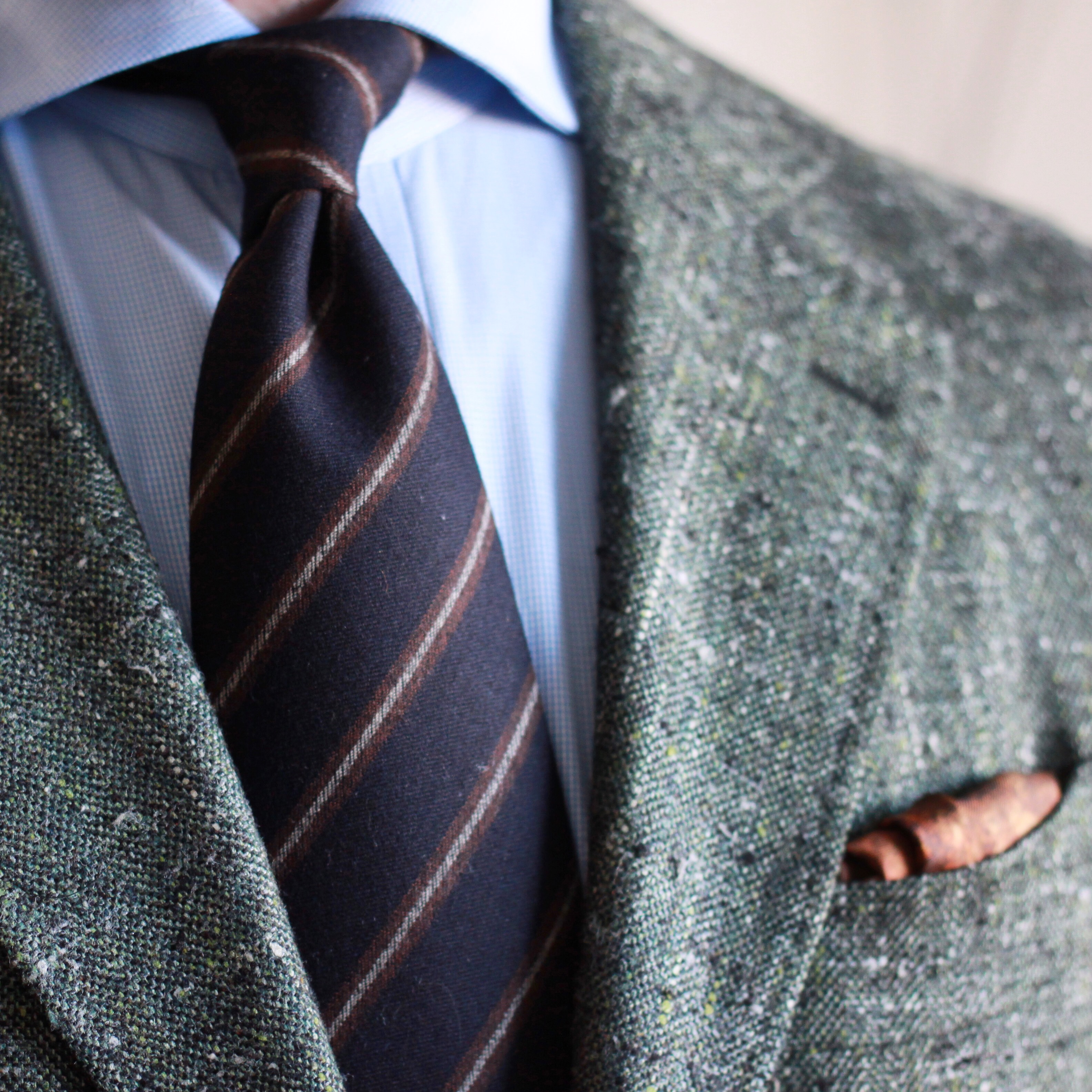 holland and sherry, vecchio anseatico, tie, necktie, menswear, reviewed