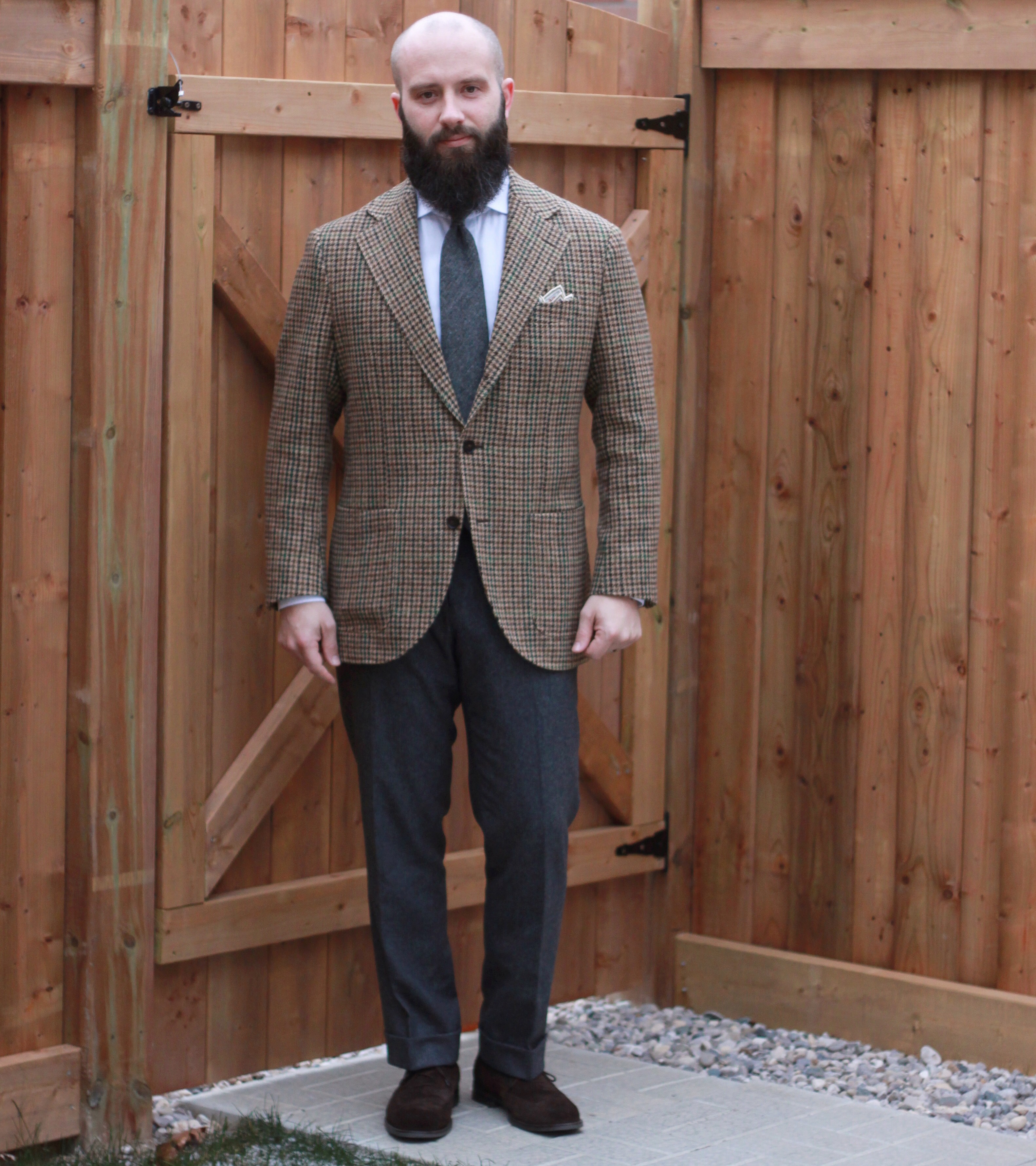 Light Brown Brushed Twill Shirt | SPIER & MACKAY