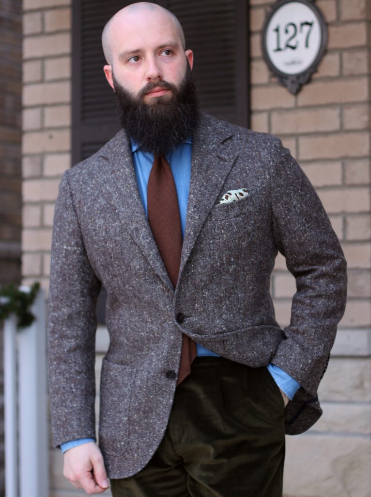 tweed, donegal, corduroy, natalino, spier & mackay, outfit inspiration, natalino review, reviewed