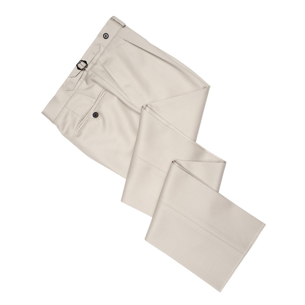 vbc, covert twill, high rise trouser, pleated trouser, spier and mackay