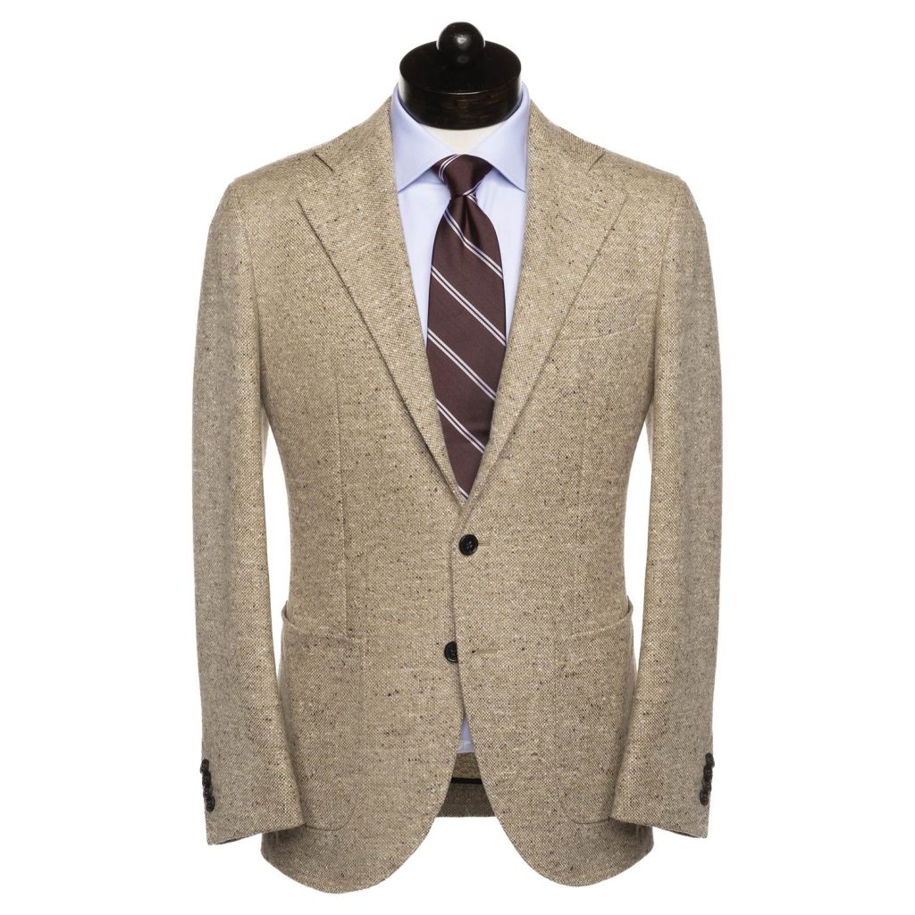 oatmeal donegal, tweed, sport coat, spier and mackay, spier & mackay, f/w19, neapolitan