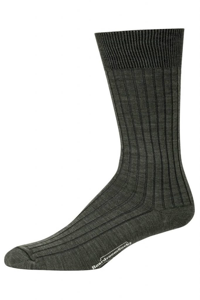 boardroom socks, olive, merino wool, mid calf socks,