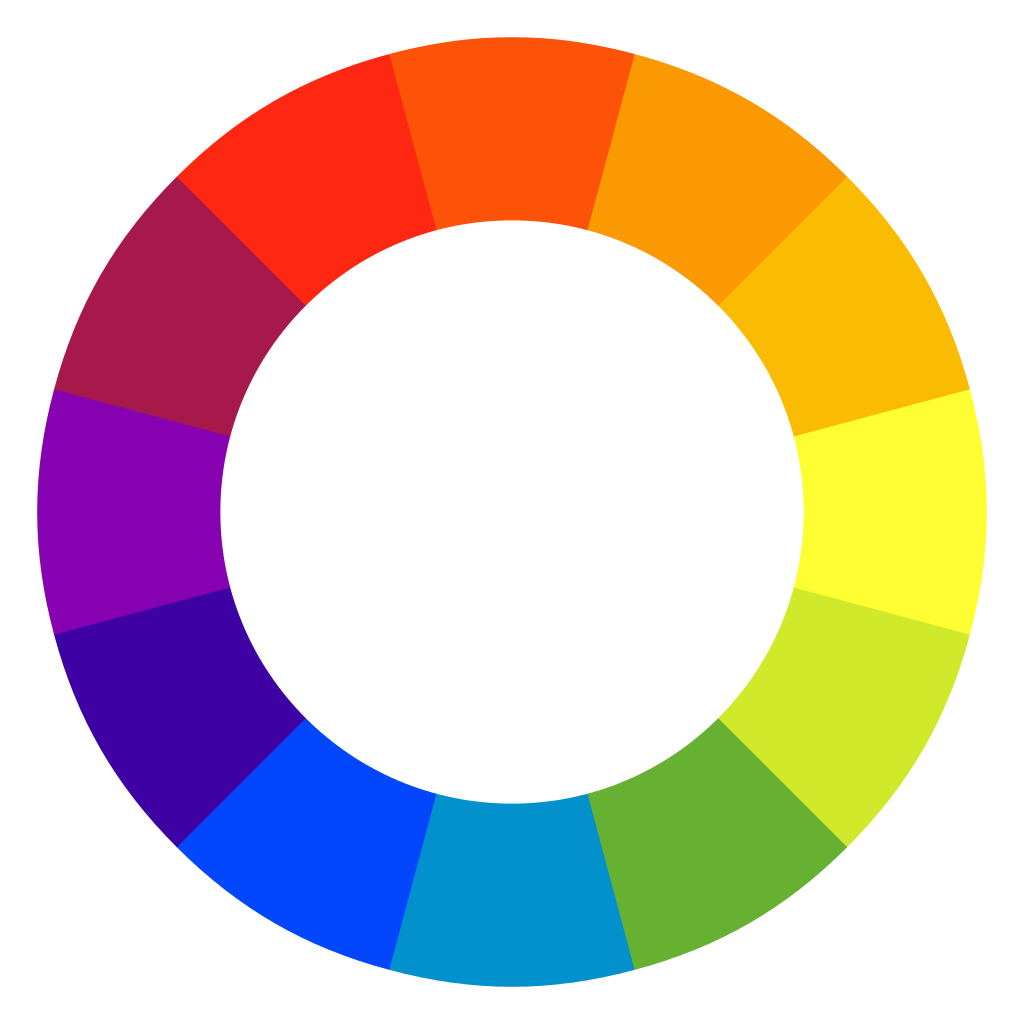 color wheel complementary colors brown