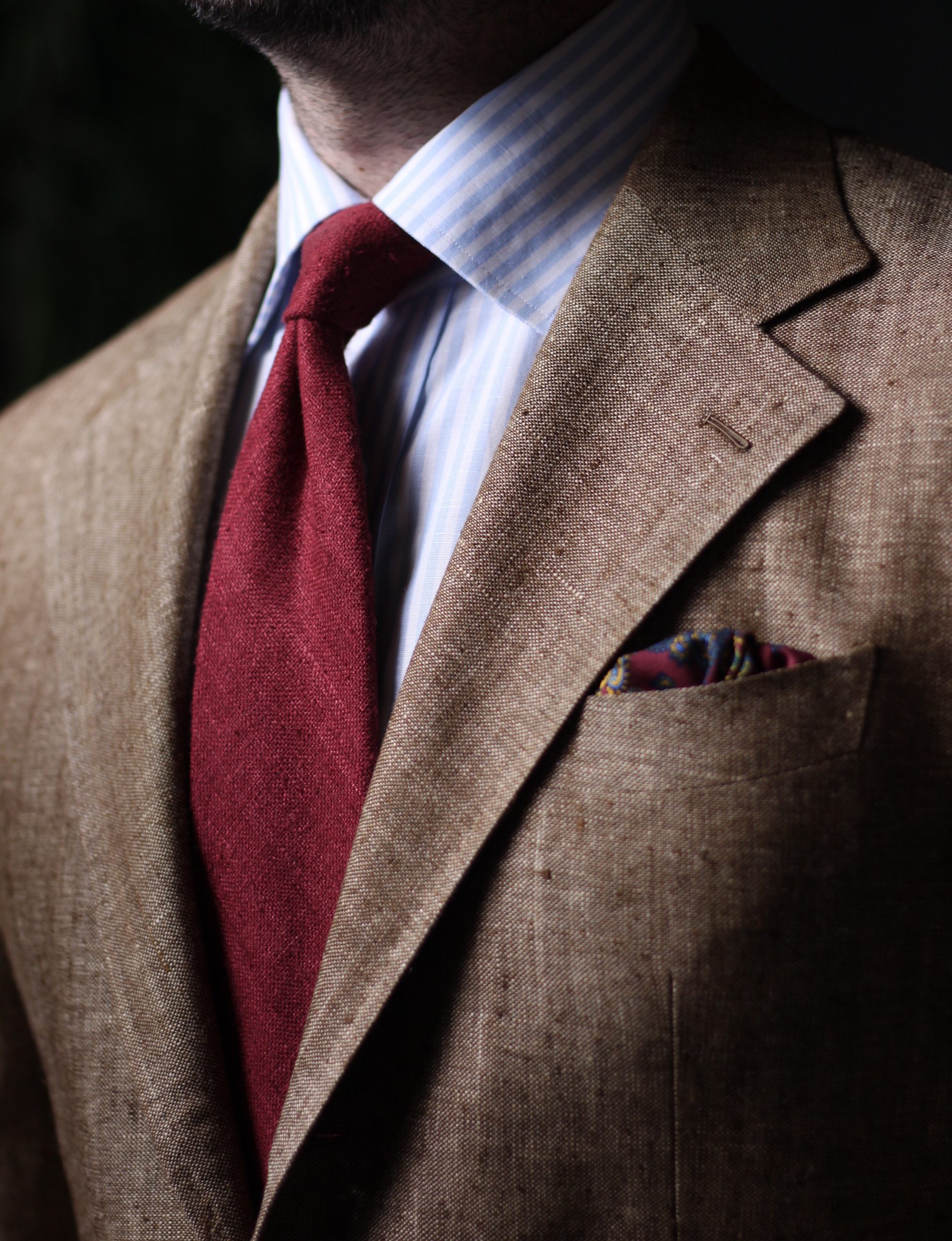 spier and mackay mto, summer tweed, die! workwear, after the suit, spier and mackay, mto, red and brown